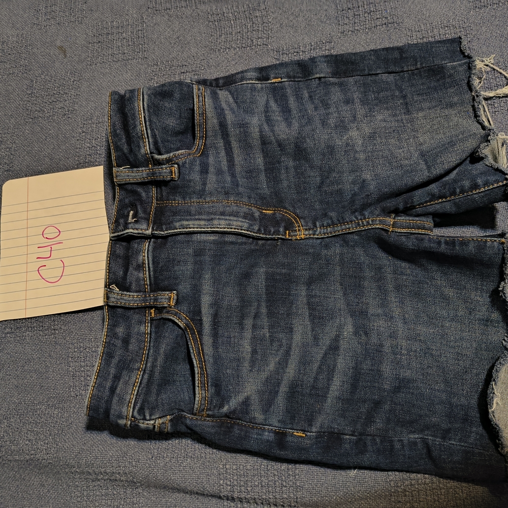 American Eagle Outfitters Dark Blue Jean Shorts